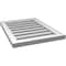 Ekena Millwork Vertical Surface Mount PVC Gable Vent: Functional, w/ 2"W x 1-1/2"P Brickmould Frame, 18"W x 24"H GVPVE18X2402SF - alternate 3